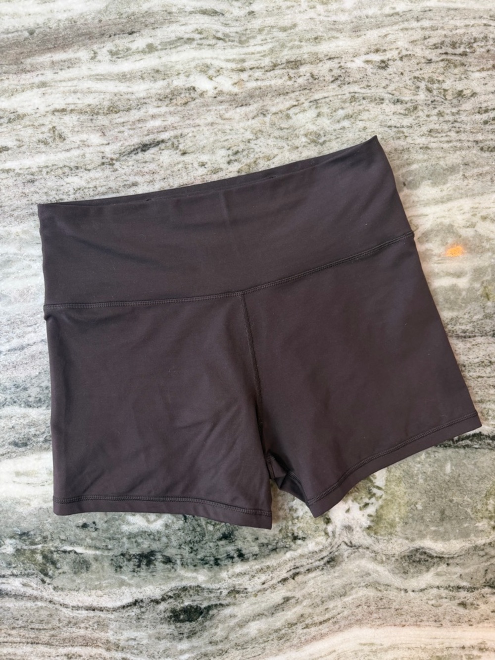 Aerie Offline The Hugger Bike Short 
Brown Spandex Shorts XL